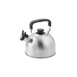 Maruyama LA-25HK Lateratte Whistling Kettle, 0.7 gal (2.5 L), Induction Compatible, Gas Stove, Water Heater, Stainless Steel, Made in Japan