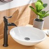 BWE Bronze Vessel Sink Faucet Waterfall Single Handle Bathroom Faucet