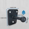 SUIOPPYUW Universal Bicycle Mount Wall Mount Rear Rack Adjustable Frames