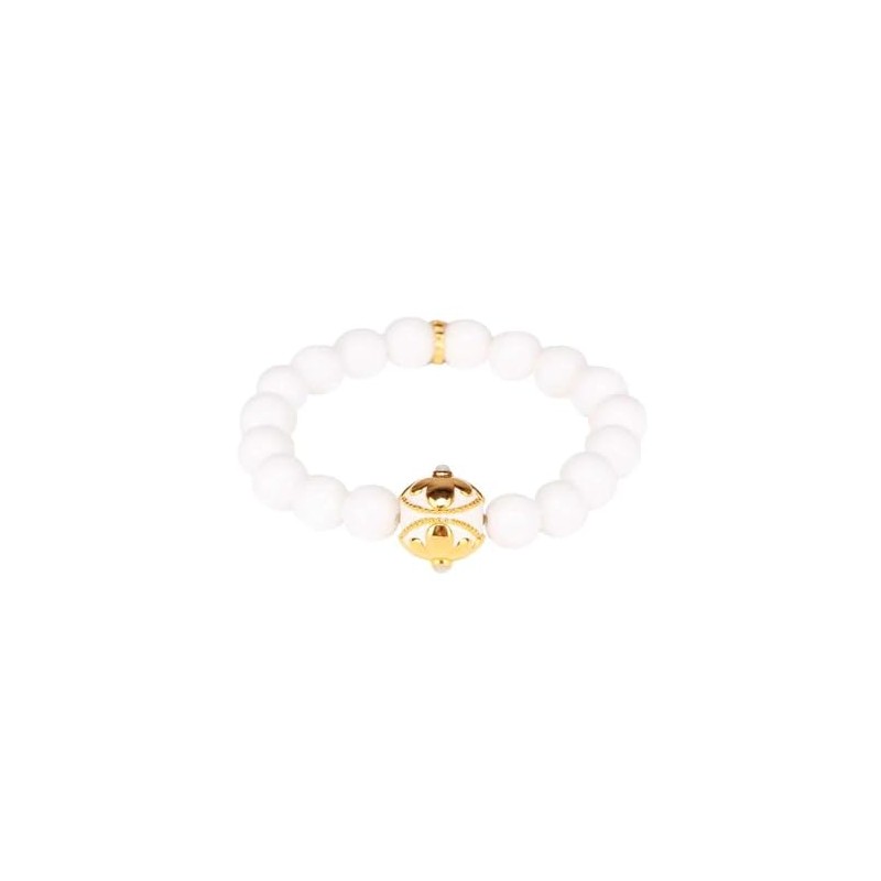 BuDhaGirl Primrose Snow Bracelet - White
