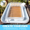 SWIMLINE Suntan Tub Classic Inflatable Tanning Lounge Float with Adjustable