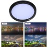 Junestar 46mm Light Pollution Reduction Optical Glass Night Filter Camera