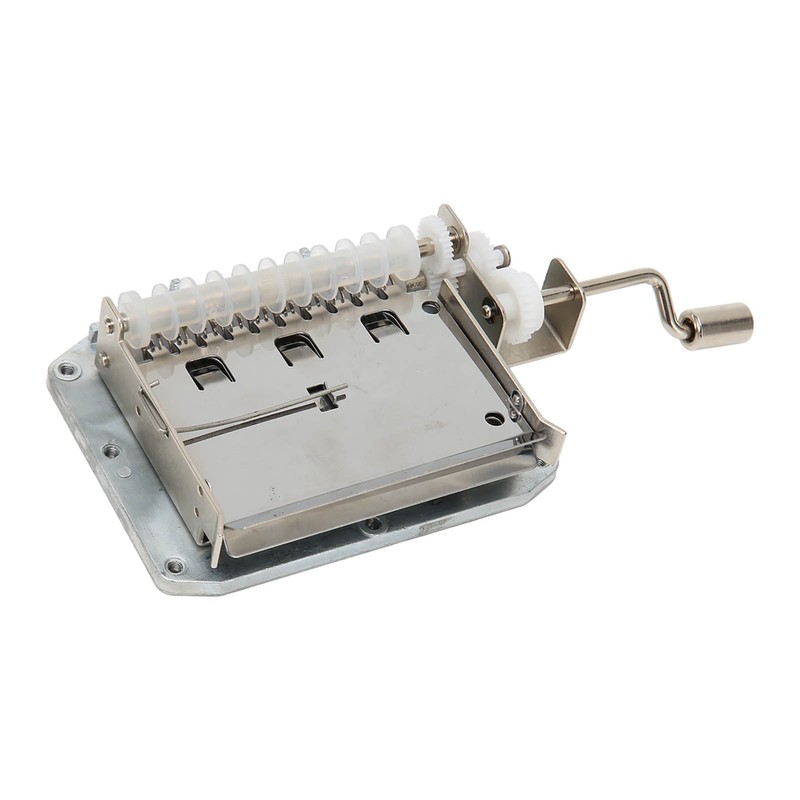 Music Box Movement 30 Note Zinc Alloy 20 Blank Strip