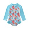 Sweegentle Traje de baño para niñas con protección UV UPF