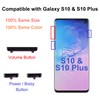 2 Pack for Galaxy S10 & S10 Plus Power Volume
