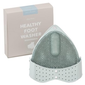 daimei Foot Brush, Foot Wash Mat, Gift (Clean Up and Down Brush), Healthy Foot Washer, Gentle Colors, Sora Mame, Foot Care, Made in Japan