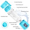 MIAOKE Portable Smoothie Blender, Personal Mini Juice Blender with Six