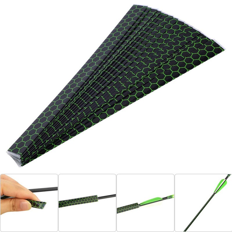Wrap Bohning Wraps 25×5×2 15pcs Universal Shrink Archery Wraps Sticker