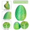 12" 3D Printed Snake in Egg, Articulated Snake Easter Eggs