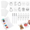 Lyreh Kit Pintura Mágica con Textura de Espuma 3D, 12
