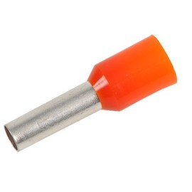 Terminal German 4MM ORG 500/PK | TERMINALS Crimp Wire Ferrule CONNECTORS, 500 X Qty - APCE4.0GREY