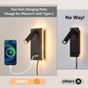 LED Reading Light Wall Mounted Lamp with 3 Brightness Dimmable