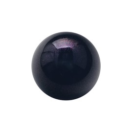 DEWHEL Black/Purple Pearly Glitter Weighted Aluminum Shift Knob Compatible/Replacement for Acura Honda Mazda Mitsubishi Subaru Toyota etc