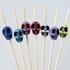 200 Pieces Skull Toothpicks Cocktail Picks Chopsticks Cocktail Picks Decorations