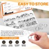 Rustark 105Pcs M6 M8 M10 M12 M14 304 Stainless Steel