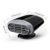 12/24V Electric Car Truck Heater Cold and Warm Wind Windshield