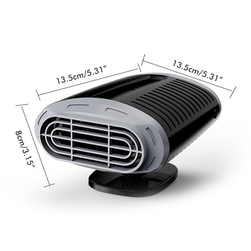 12/24V Electric Car Truck Heater Cold and Warm Wind Windshield