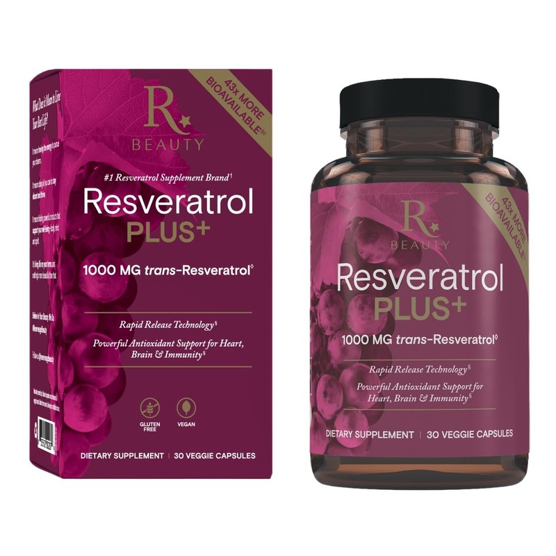 Reserveage Resveratrol 1000mg Plus