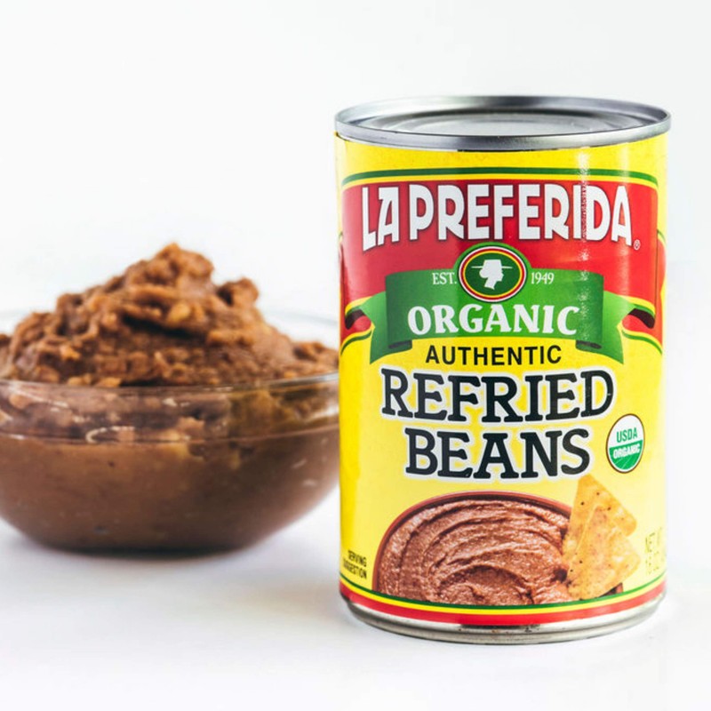 La Preferida Organic Refried Beans, 15 oz (Pack - 6)