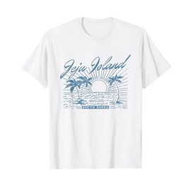 Jeju Island South Korea Vintage Distressed Beach T-Shirt