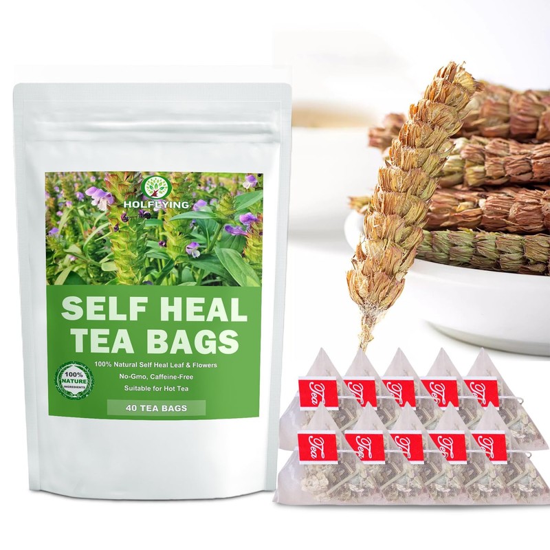 100% Natural Self Heal Tea, 40 Teabags, Prunella vulgaris, Pure