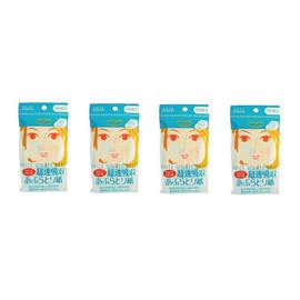 [Bulk Purchase] Softimo Negative Ion Ajururu Paper 150 Sheets x 4 Packs