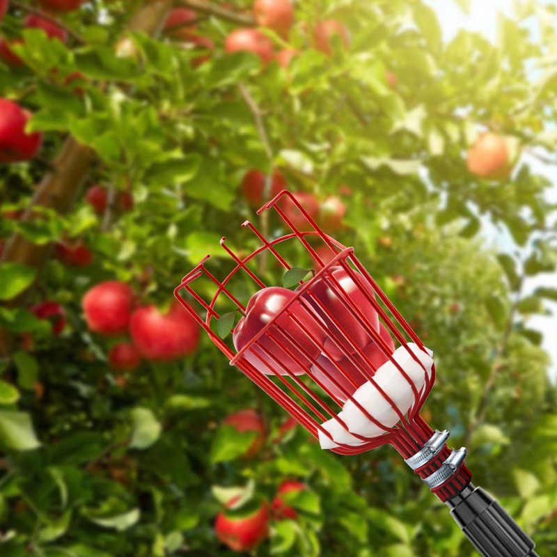 SANLIKE Fruit Picker Basket Head for Apple Avocado Lemon Peach
