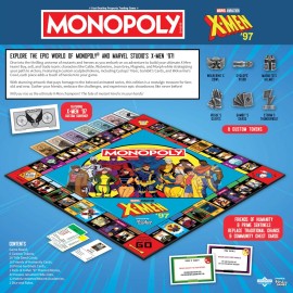 USAopoly Monopoly: X-Men '97 Edition Board Game