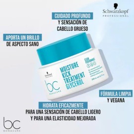 Tratamiento Bonacure Moisture Kick Hidratacin Suave 200ml                                                                                             