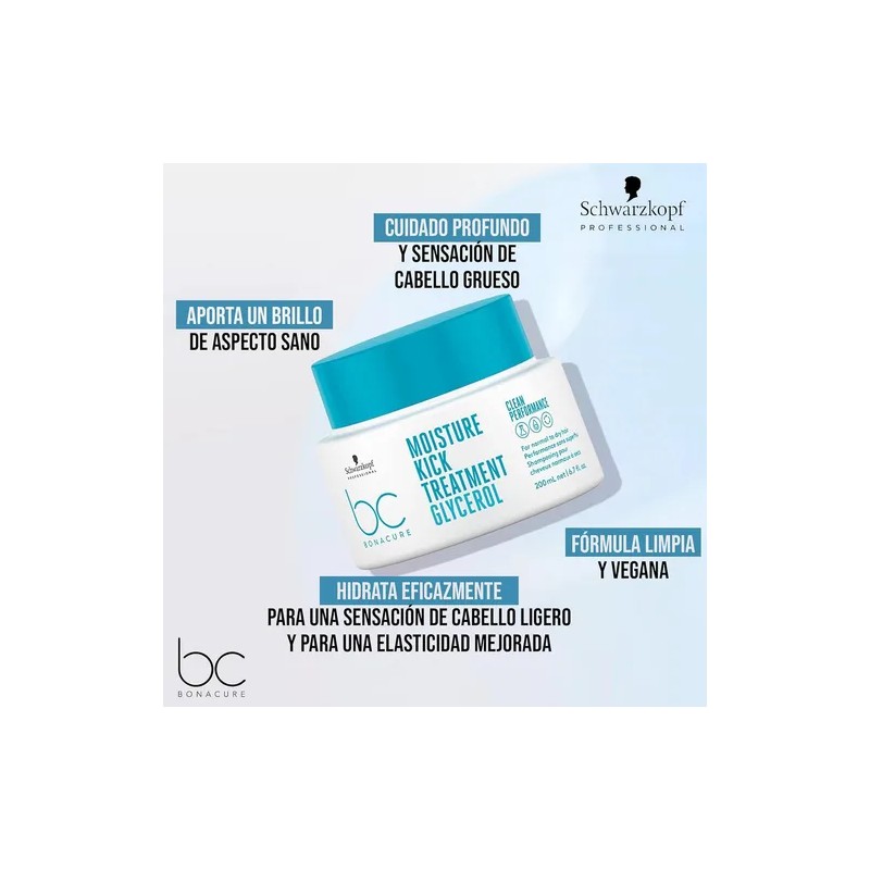 Tratamiento Bonacure Moisture Kick Hidratacin Suave 200ml