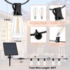 Bosceos Solar Outdoor String Lights Waterproof, 60FT Solar Powered String