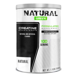 Creatina Monohidratada Green 500g 100 Servicios