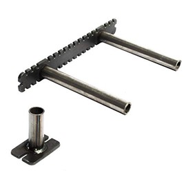 Sheppard Brackets - Floating Shelf Bracket (10 inch) - Heavy Duty - Metal Commercial Grade - Hidden Hardware for Decorative Wall Shelves.