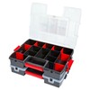 CRAFTSMAN Tool Organizer, 2-Packs with 14-Compartments, Lid Includes Secure Latch