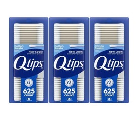 Q-Tips Cotton Swab Swabs, 625 packs, 3 pcs / 큐팁스 코튼 스왑 면봉, 625개입, 3개
