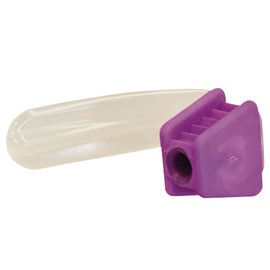 サリババイトブロック（ハンドル付） Ｓサイズ パープル /8-6796-01