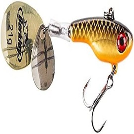 Berkley Pulse Spintail, Jig Lure with Spinner Blade & Berkley Fusion Treble Hook - Long Casting Hard Bait for Perch, Trout, Pike, Unisex, Dark & Dirty Roach, 5g | 50mm