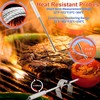 Digital Bluetooth BBQ Grill Meat Thermometer with 4 Probes, Instant-Read