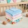iEvolve Baby Blanket Ultra Soft Double Layer with Dotted Backing