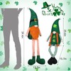 2 Pcs Extra Large St. Patrick's Day Gnome Plush Decor