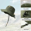 2 Pack Waterproof Sun Hats for Women Men UV Protection