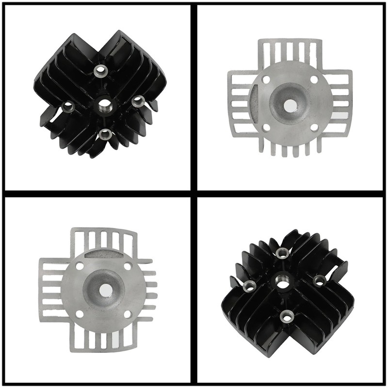 Carburetor Cylinder 50cc Piston Ring Gaskets Top End Kit Replacement