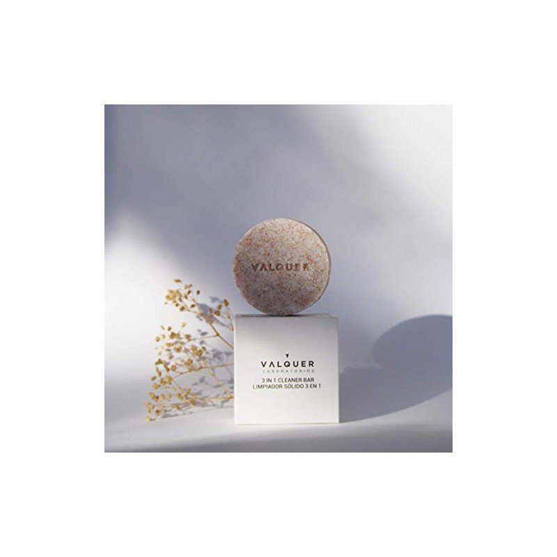 Valquer Limpiador Facial Sólido Sugar 3 en 1 | 50