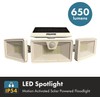Nitelighter Outdoor Solar Powered Flood Lights with Motion Sensor, LED