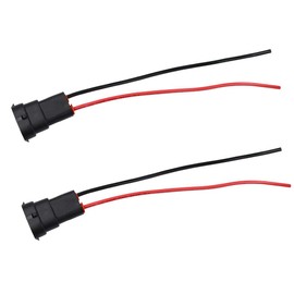 YUNPICAR H11 H8 880 881 Headlight Fog Light Coupler Cable Female Replacement / Processing / Expansion Waterproof Socket (H8/H9/H11 Coupler)