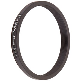 Fotodiox 04sr4946 Metal Step Down Ring, Anodized Black Metal 49mm-46mm, 49-46 mm
