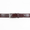 Dockers Men's Classic Dress Belt, Cordovan, Medium (34-36)