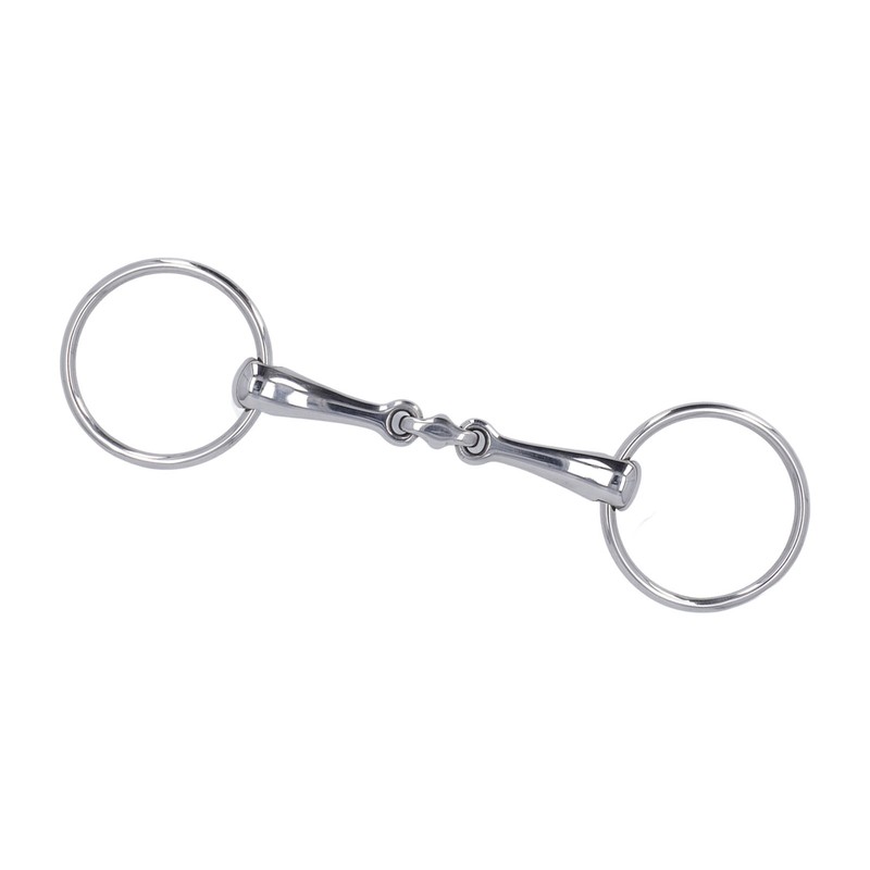 Horse Snaffle Stainless Steel Flexible Jointed Wearable Rust Proof O