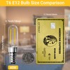 dalattin T6 LED Light Bulbs, 40W Equivalent Dimmable 2700K Soft