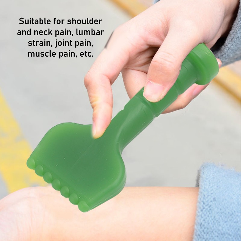 Manual Hammer Chisel Massager Dredging Meridians Improve Circulation Body Massage